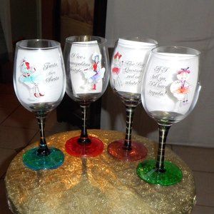 Wine Glasses - Limited Edition - Set/4